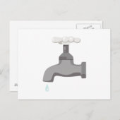 Faucet Briefkaart (Voorkant / Achterkant)
