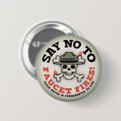 Faucet Fires Ronde Button 5,7 Cm (Voorkant /achterkant)