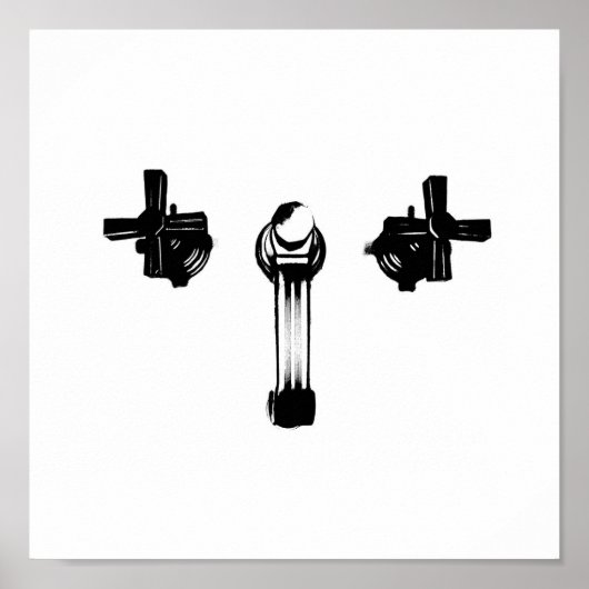 Faucet Poster (Voorkant)