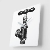 Faucet Vierkante Klok (Hoek)