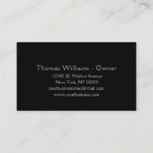 Faucet Water Drip Professional Plug Service Visitekaartje (Achterkant)