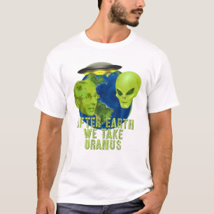 Fauci Alien UFO Buitspace Funny Conservative Ant T-shirt