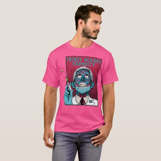 Fauci Anti Government Mandaat Arrestatie Dr. Fauci T-shirt (Voorkant volledig)