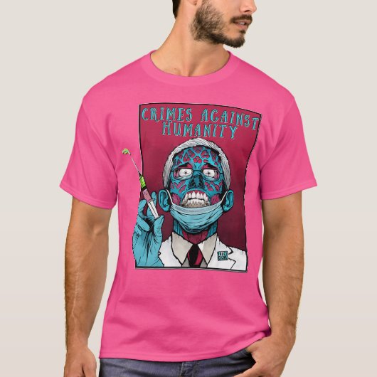 Fauci Anti Government Mandaat Arrestatie Dr. Fauci T-shirt (Voorkant)