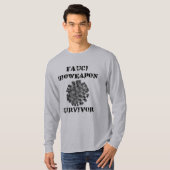 Fauci-biowapen Survivor Long Sleeve T-Shirt (Voorkant volledig)