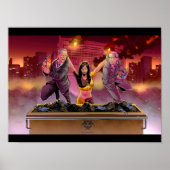 Fauci en Biden Bin Poster (Voorkant)