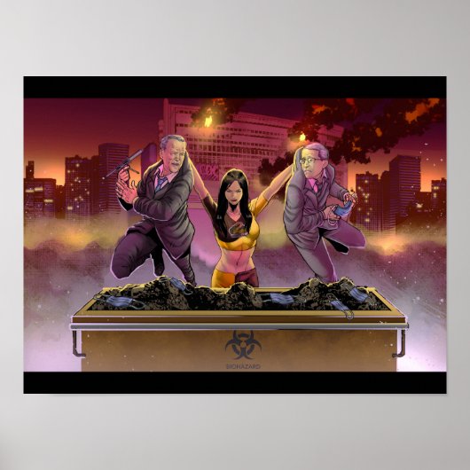 Fauci en Biden Bin Poster (Voorkant)