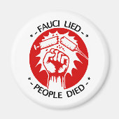Fauci Lied Magnet (Voorkant)