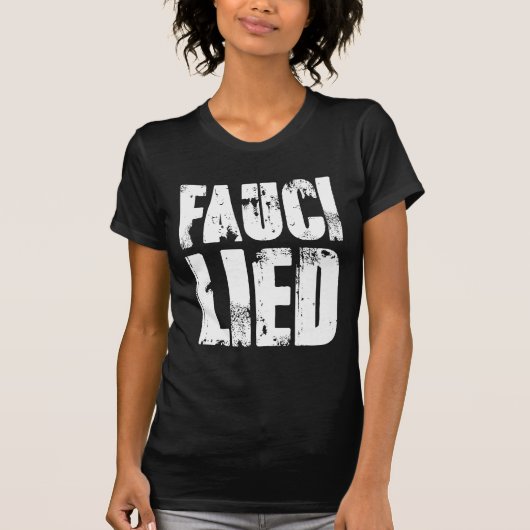 Fauci Lied T-shirt (Voorkant)