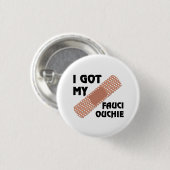 Fauci Ouchie Button (Voorkant /achterkant)