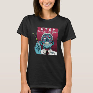 Fauci Stop Vaccinatie Mandaat Arresteer Fauci Mijn T-shirt