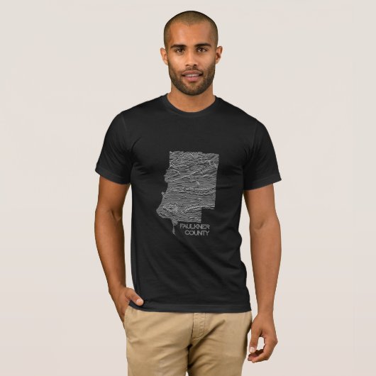 Faulkner T-shirt (Voorkant volledig)