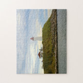 Faulkners Island Lighthouse, Connecticut Legpuzzel (Verticaal)