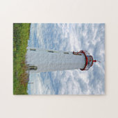 Faulkners Island Lighthouse, Connecticut Legpuzzel (Horizontaal)