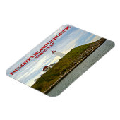 Faulkners Island Lighthouse, Connecticut Magneet (Linkerzijde)