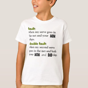 FAULT bij het Tennismeer T-shirt