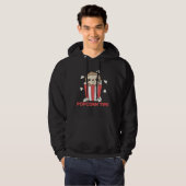 Fault Popcorn Time Funny Animals in Essen Hoodie (Voorkant volledig)