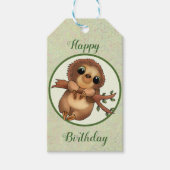 Faultier Cadeaulabel (Voorkant)