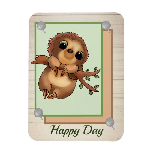 Faultier Magneet (Verticaal)