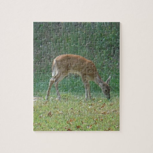 Faun, baby deer at Lake Arrowhead Legpuzzel (Verticaal)