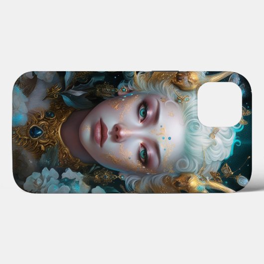 Faun Elf Vrouw Fantasy Kunst Case-Mate iPhone Case (Achterkant (horizontaal))