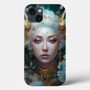 Faun Elf Vrouw Fantasy Kunst Case-Mate iPhone Case