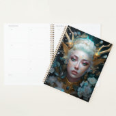 Faun Elf Vrouw Fantasy Kunst Planner (Display)