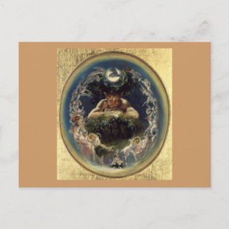 Faun en de Fairies Briefkaart