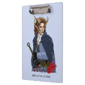 Faun Gehoornde Fae Fantasie Klembord (Links)
