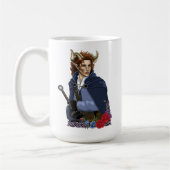 Faun Gehoornde Fae Fantasie Koffiemok (Links)