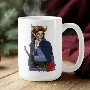 Faun Gehoornde Fae Fantasie Koffiemok