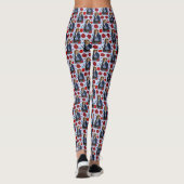 Faun Gehoornde Fae Fantasie Leggings (Achterkant)