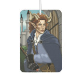 Faun Gehoornde Fae Fantasie Luchtverfrisser (Voorkant)