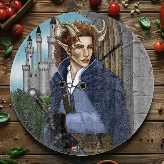 Faun Gehoornde Fae Fantasie Snijplank