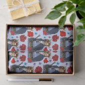 Faun Gehoornde Fae Fantasie Tissuepapier (Geschenk)