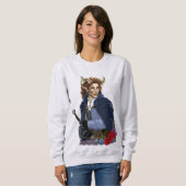 Faun Gehoornde Fae Fantasie  Trui (Voorkant volledig)
