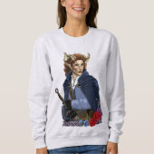 Faun Gehoornde Fae Fantasie  Trui (Voorkant)