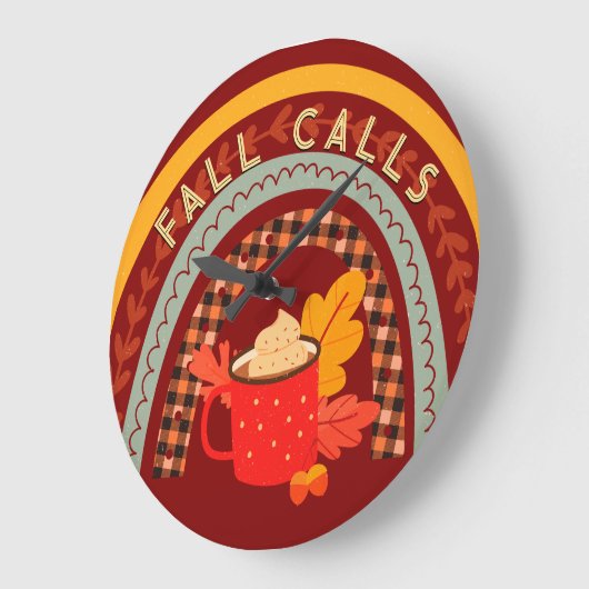 Faun Herfst roept Rainbow Hot Cocacaoklok op Grote Klok (Hoek)