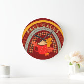 Faun Herfst roept Rainbow Hot Cocacaoklok op Grote Klok (Huis)