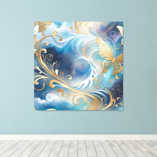 Fauna 1 - 001 canvas afdruk (Insitu (Houten vloer))