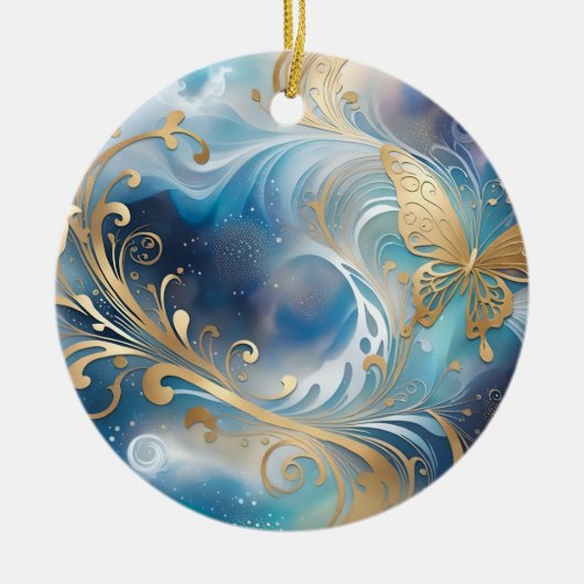 Fauna 1 - 001 keramisch ornament (Voorkant)