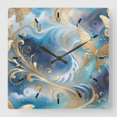 Fauna 1 - 001 vierkante klok (Voorkant)