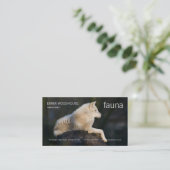 Fauna - Arctic Wolf Visitekaartje (Staand voorkant)