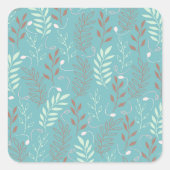 Fauna Vierkante Sticker (Voorkant)