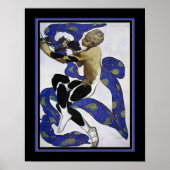 "Faune" ca.1912 Art Nouveau Poster (Voorkant)