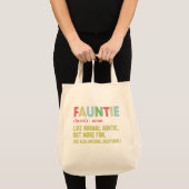 Fauntie Auntie Tote Bag (Voorkant (product))