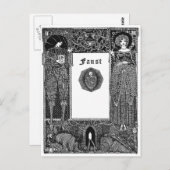 Faust 001 briefkaart (Voorkant / Achterkant)