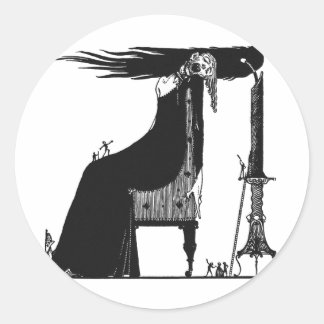 Faust 003 ronde sticker