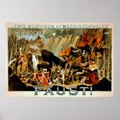 Faust 1887 - Poster theater (Voorkant)