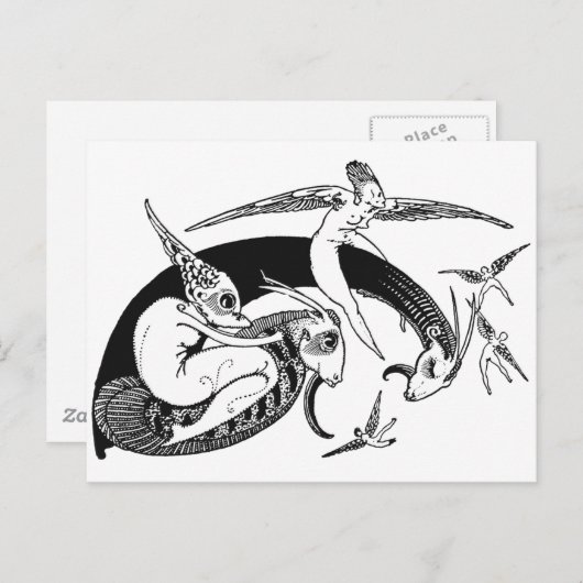 Faust 207 briefkaart (Voorkant / Achterkant)